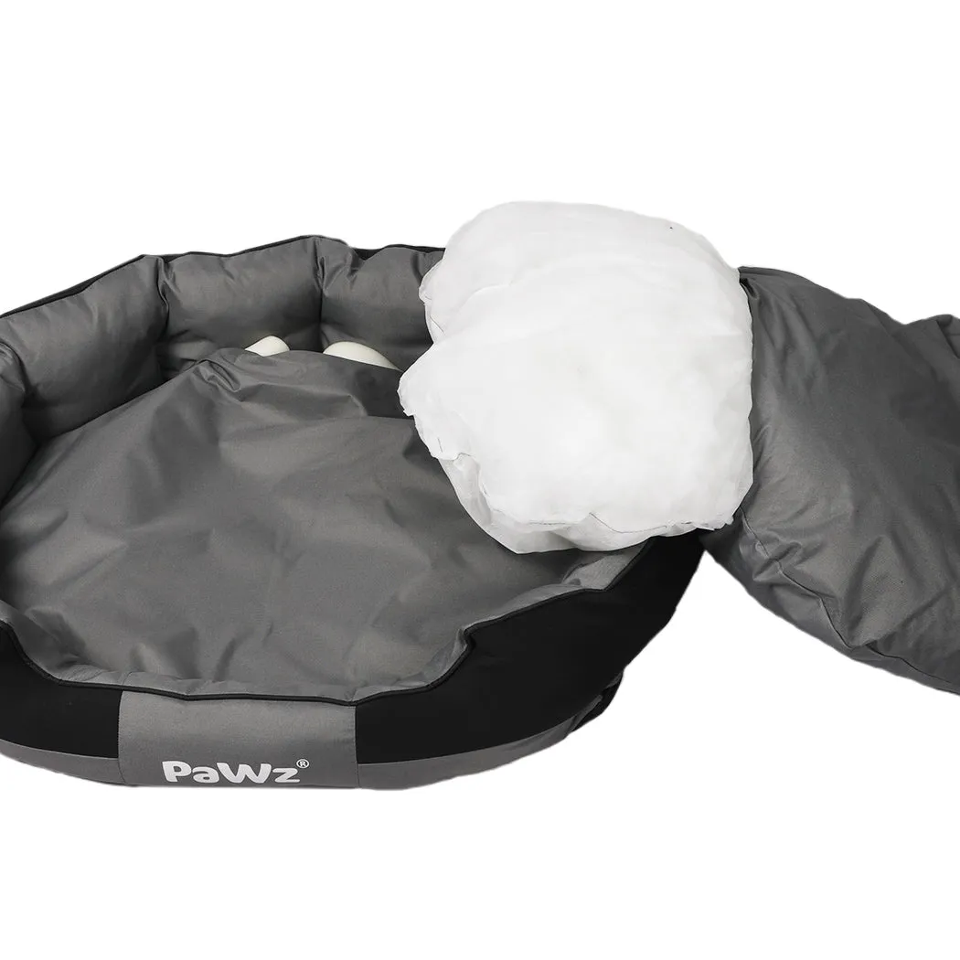 MEDIUM Dog Beds Waterproof Pet Calming - Grey