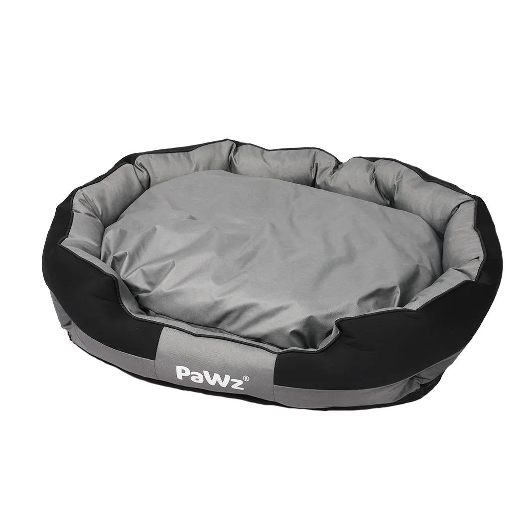 MEDIUM Dog Beds Waterproof Pet Calming - Grey