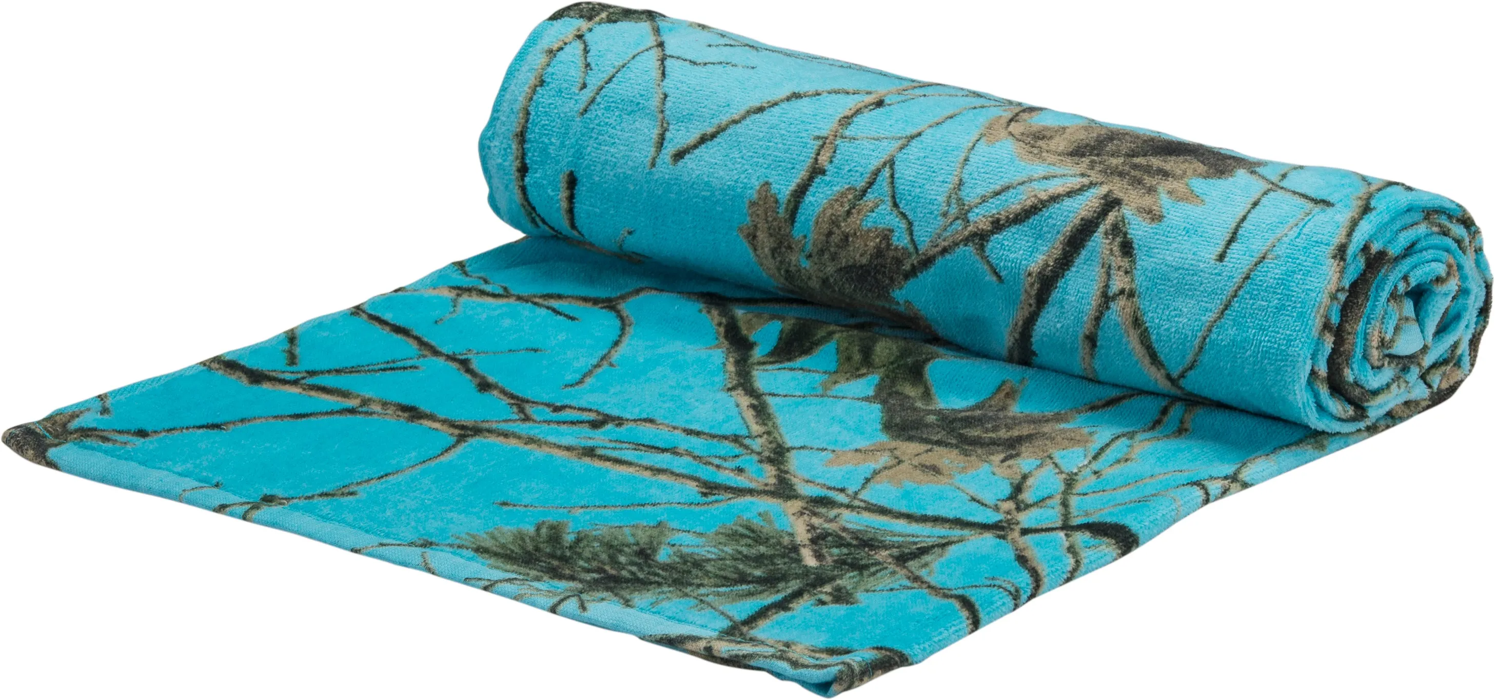 Novelty Camo Cotton Velour Beach Towel - 30"x60"