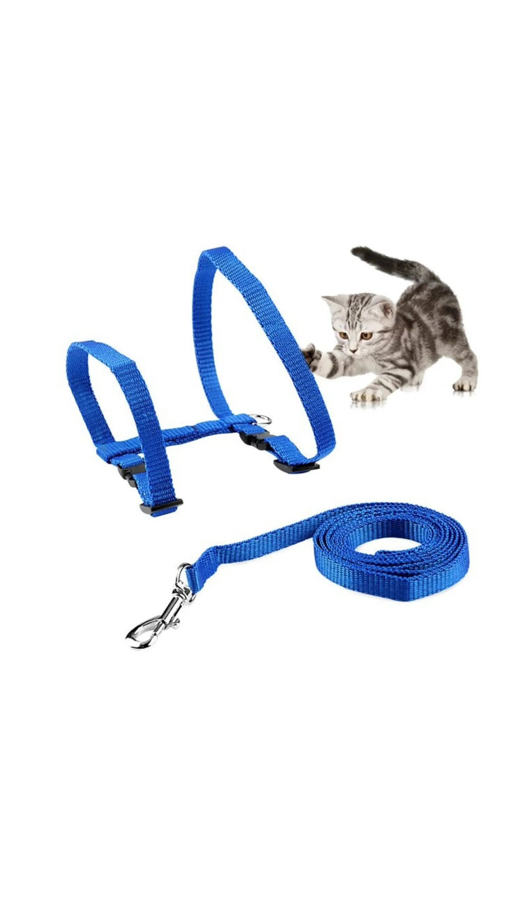 Nylon Cat Harness with Leash