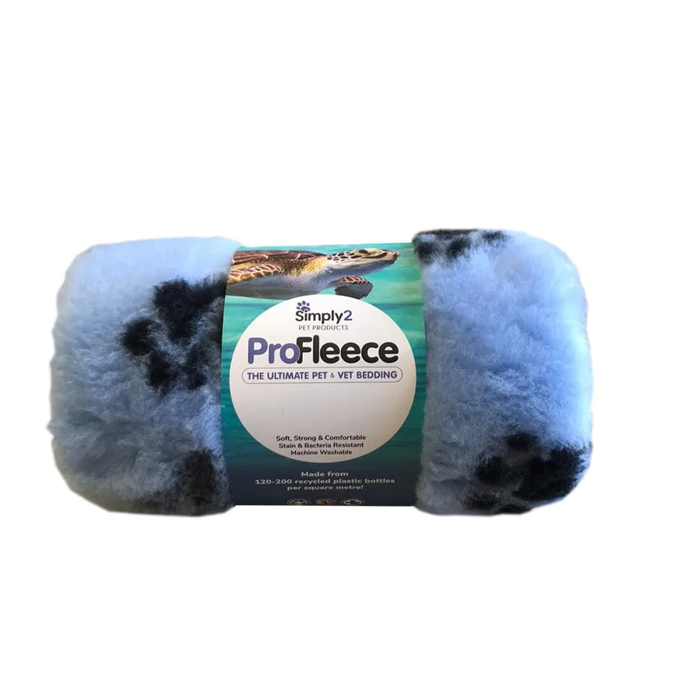 Paw print pet bedding by ProFleece - cut pieces