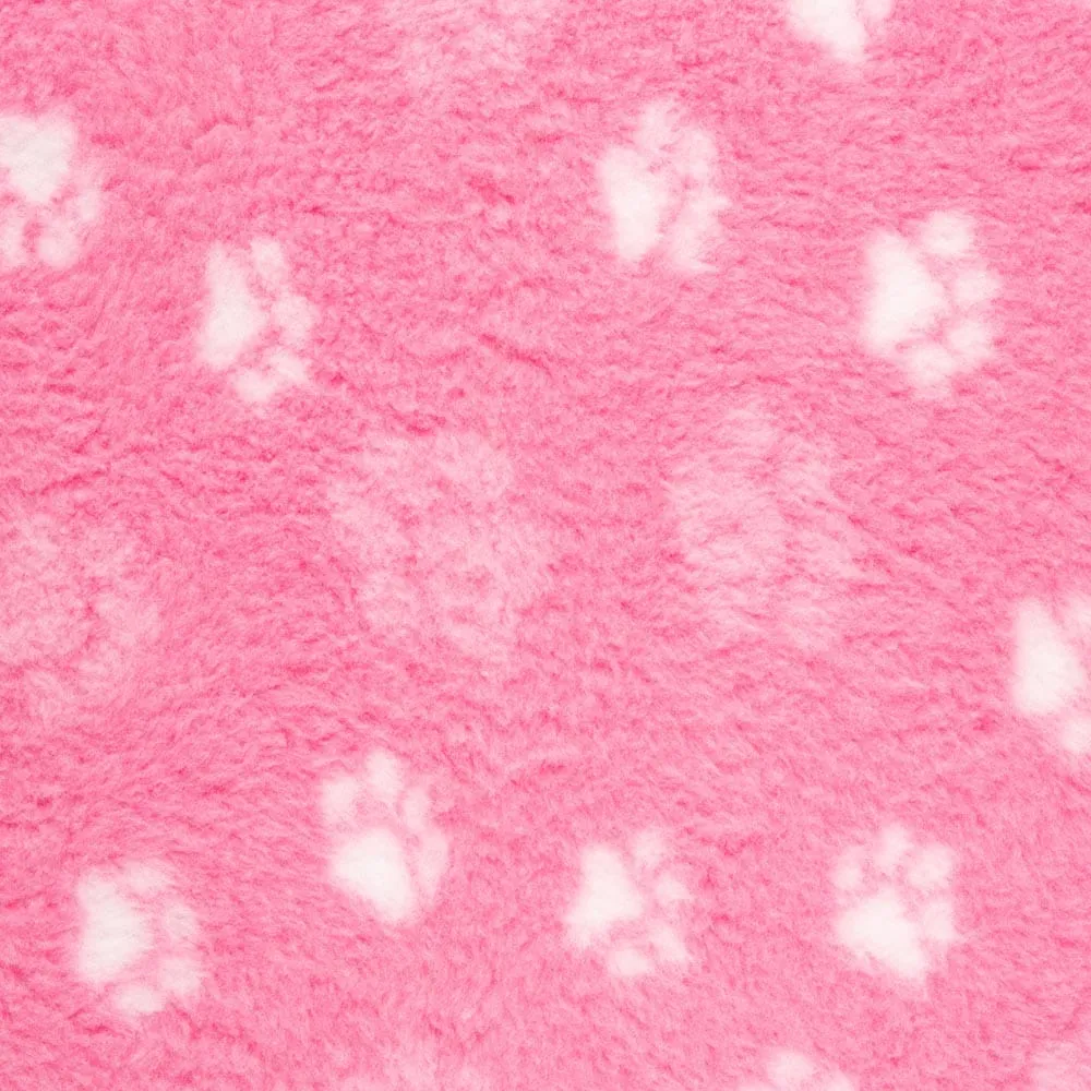 Paw print pet bedding by ProFleece - cut pieces
