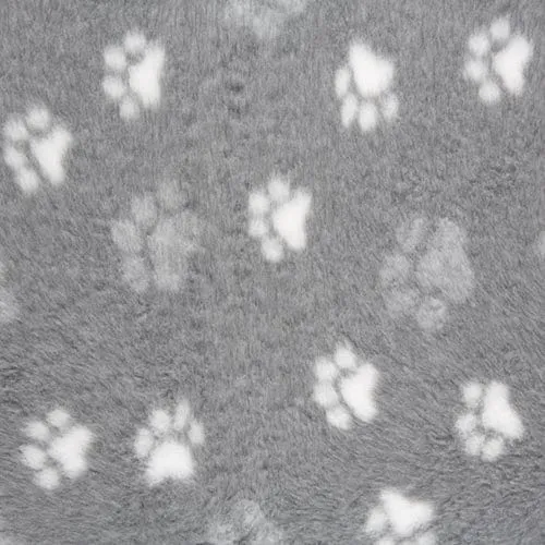 Paw print pet bedding by ProFleece - cut pieces