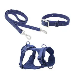 PAWS ASIA China Wholesale New Luxury Adjustable Waterproof Dog Collar Leash Set Harness Vest