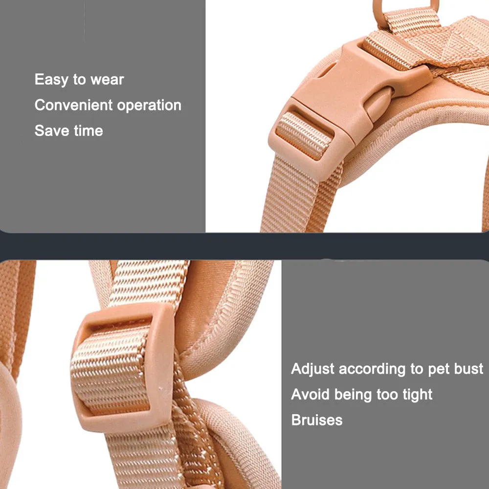 PAWS ASIA China Wholesale New Luxury Adjustable Waterproof Dog Collar Leash Set Harness Vest