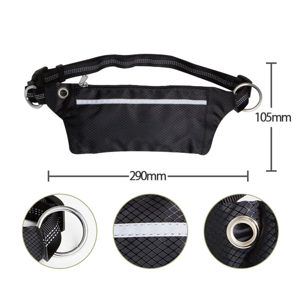 PAWS ASIA Manufacturers Reflective Nylon Adjustable Running Hands Free Dog Leash