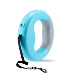 PAWS ASIA Wholesale Nylon Multi Function Light Led Fashion Luxury Dog Leash With Poop Bag