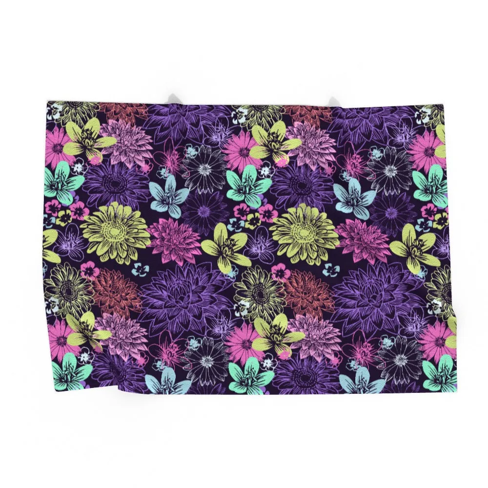 Pet Blanket Throw - Flowers