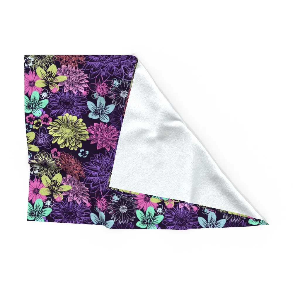 Pet Blanket Throw - Flowers