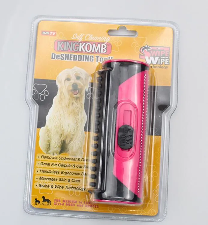 Pet Hair Comb Lint Roller Dog Cat Puppy Cleaning Brush Pet Supplies Comb