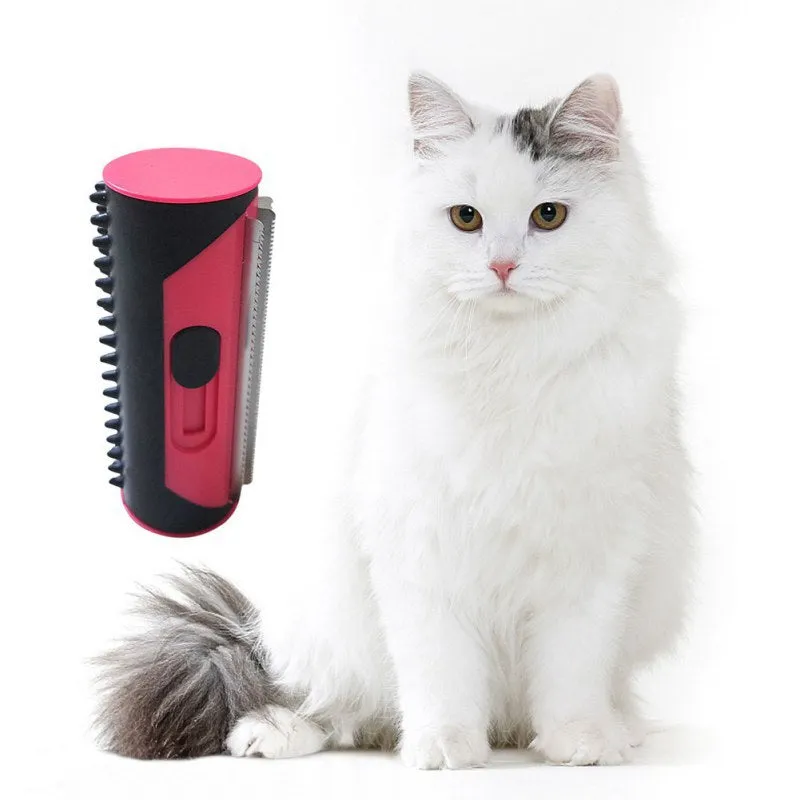 Pet Hair Comb Lint Roller Dog Cat Puppy Cleaning Brush Pet Supplies Comb
