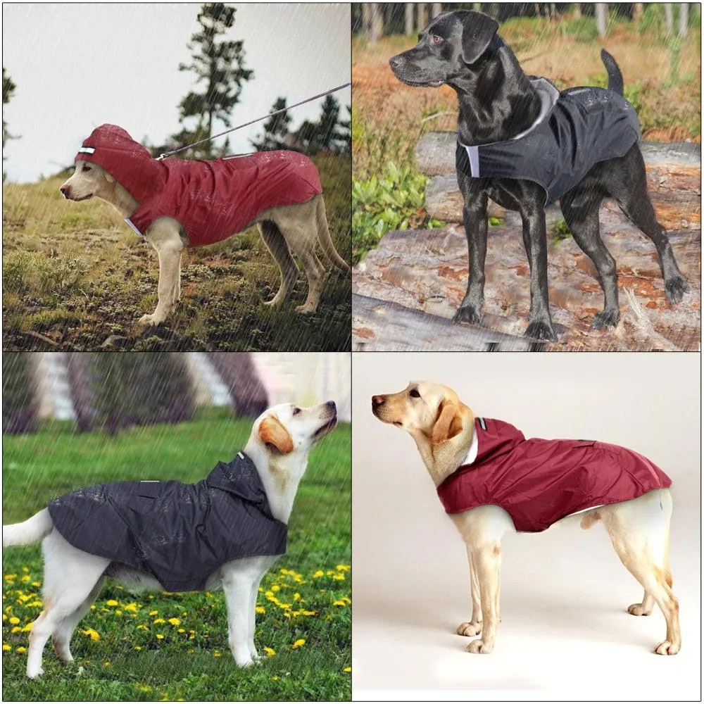 Pet Large Dog Raincoat Waterproof