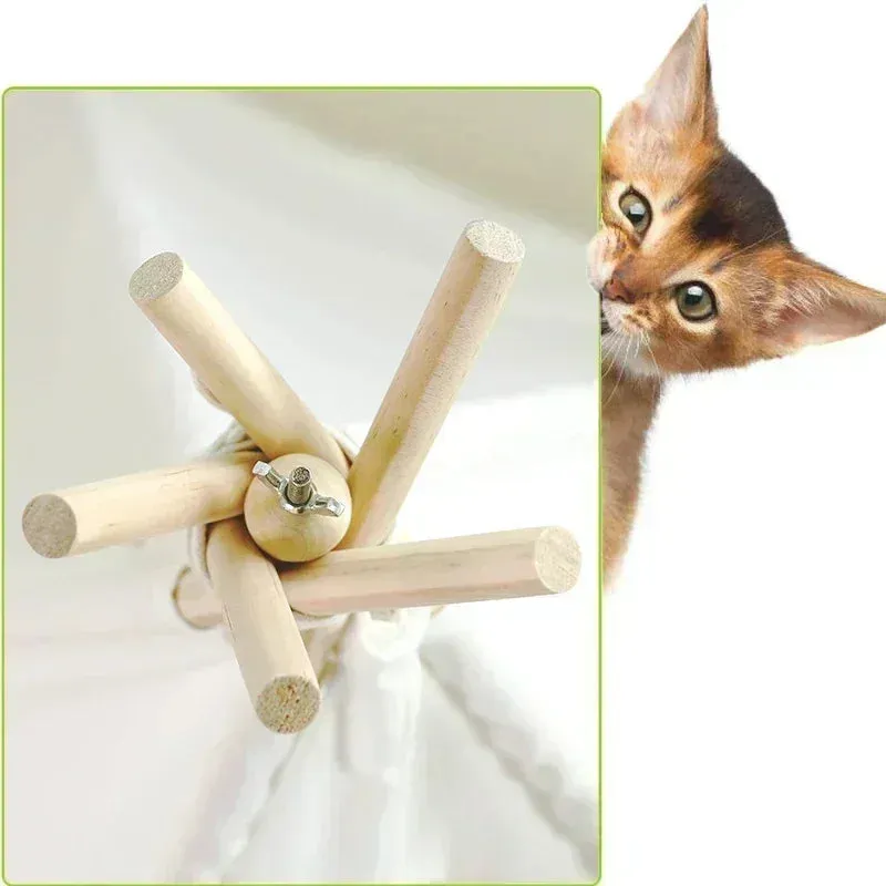 Pet Teepee Tent for Cats and Dogs - Portable Removable Washable Dog House - Indoor Puppies House with Cushion and Blackboard - Cat Bed