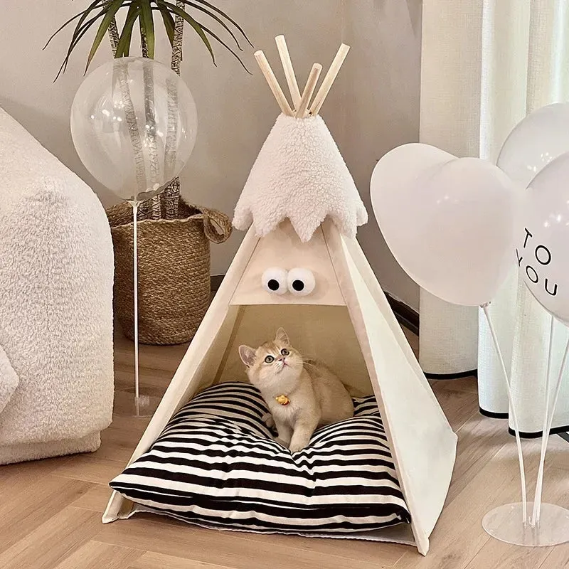 Pet Winter Tent Warm Teddy Cat Nest