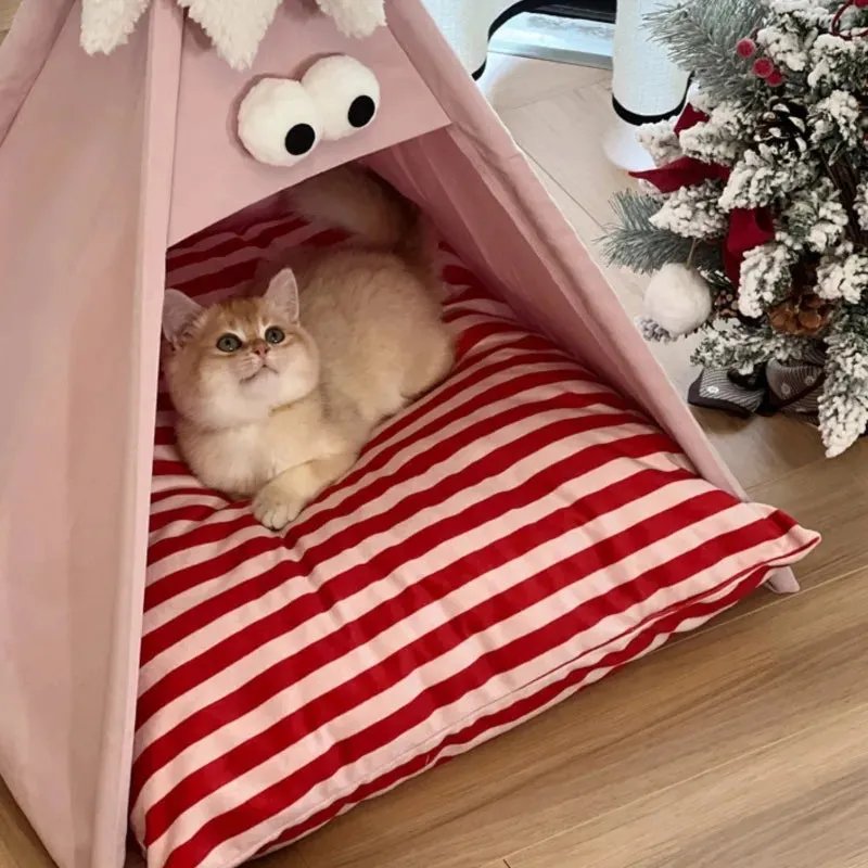 Pet Winter Tent Warm Teddy Cat Nest