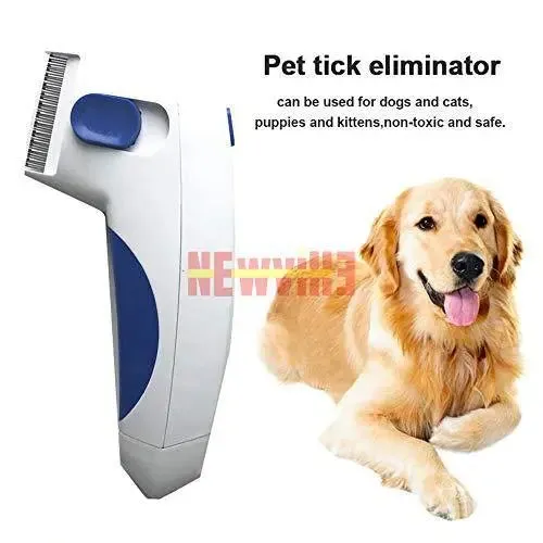 Professional Electric Flea Comb for Dogs, Cat Comb, Pet Comb for Ticks and Flea