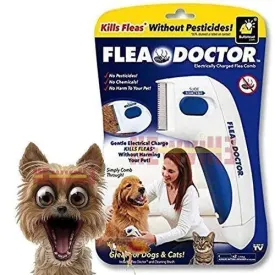 Professional Electric Flea Comb for Dogs, Cat Comb, Pet Comb for Ticks and Flea
