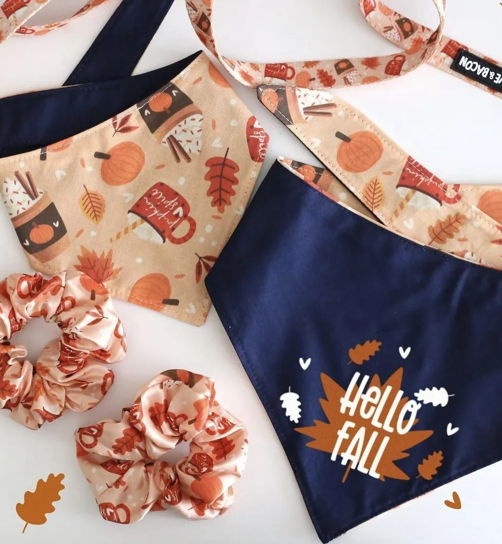 Pupkin Spice Dog Bandana