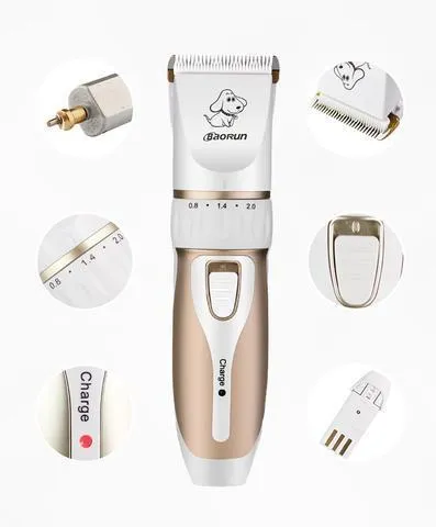 Rechargeable pet trimmer