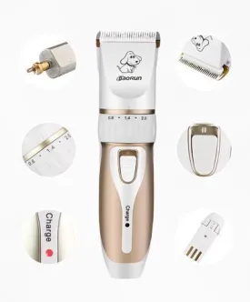Rechargeable pet trimmer