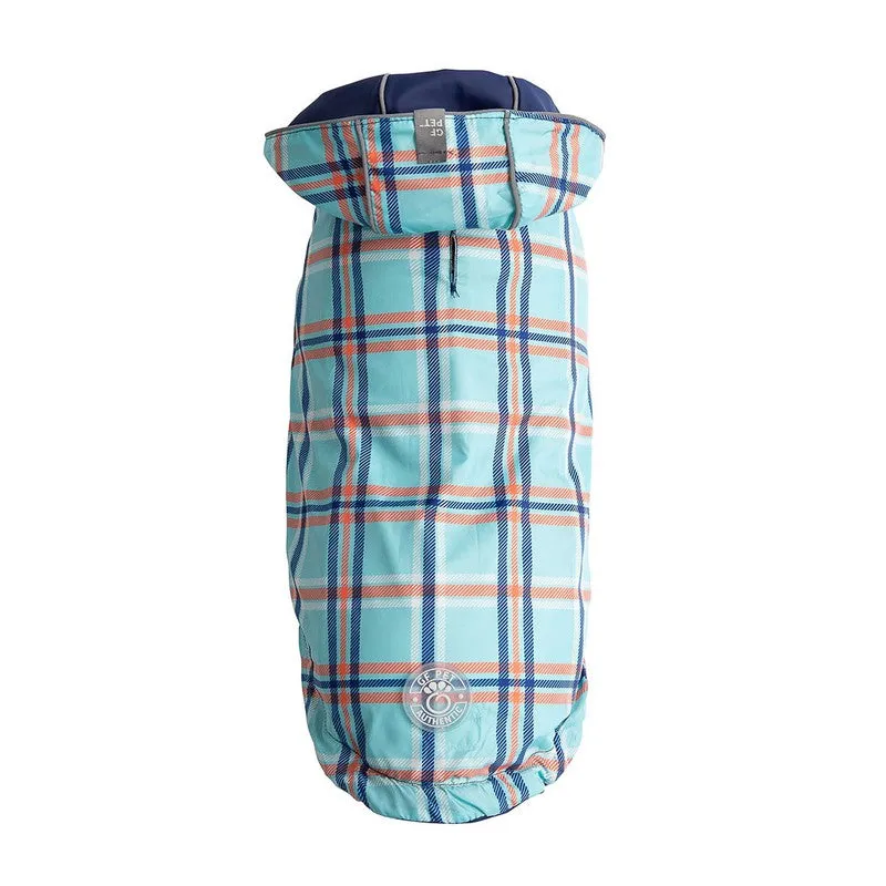 Reversible Elasto-Fit Navy Raincoat for Stylish Dogs