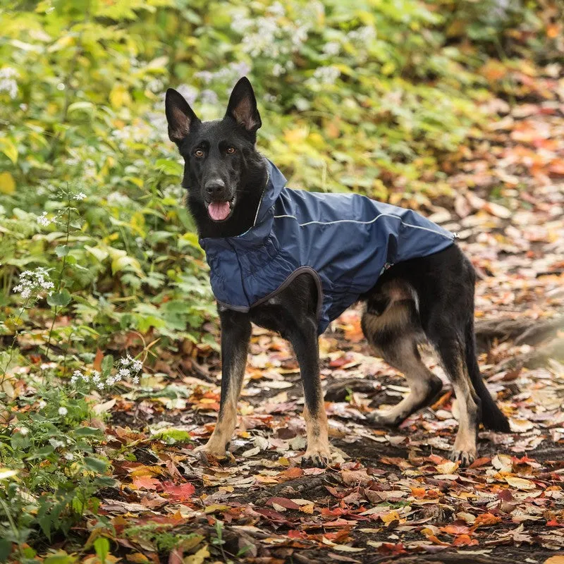 Reversible Elasto-Fit Navy Raincoat for Stylish Dogs