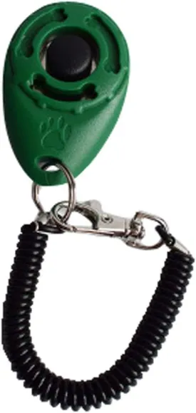 SERYU 1 Piece New Dog Pet Click Clicker Training Trainer Aid Wrist Strap