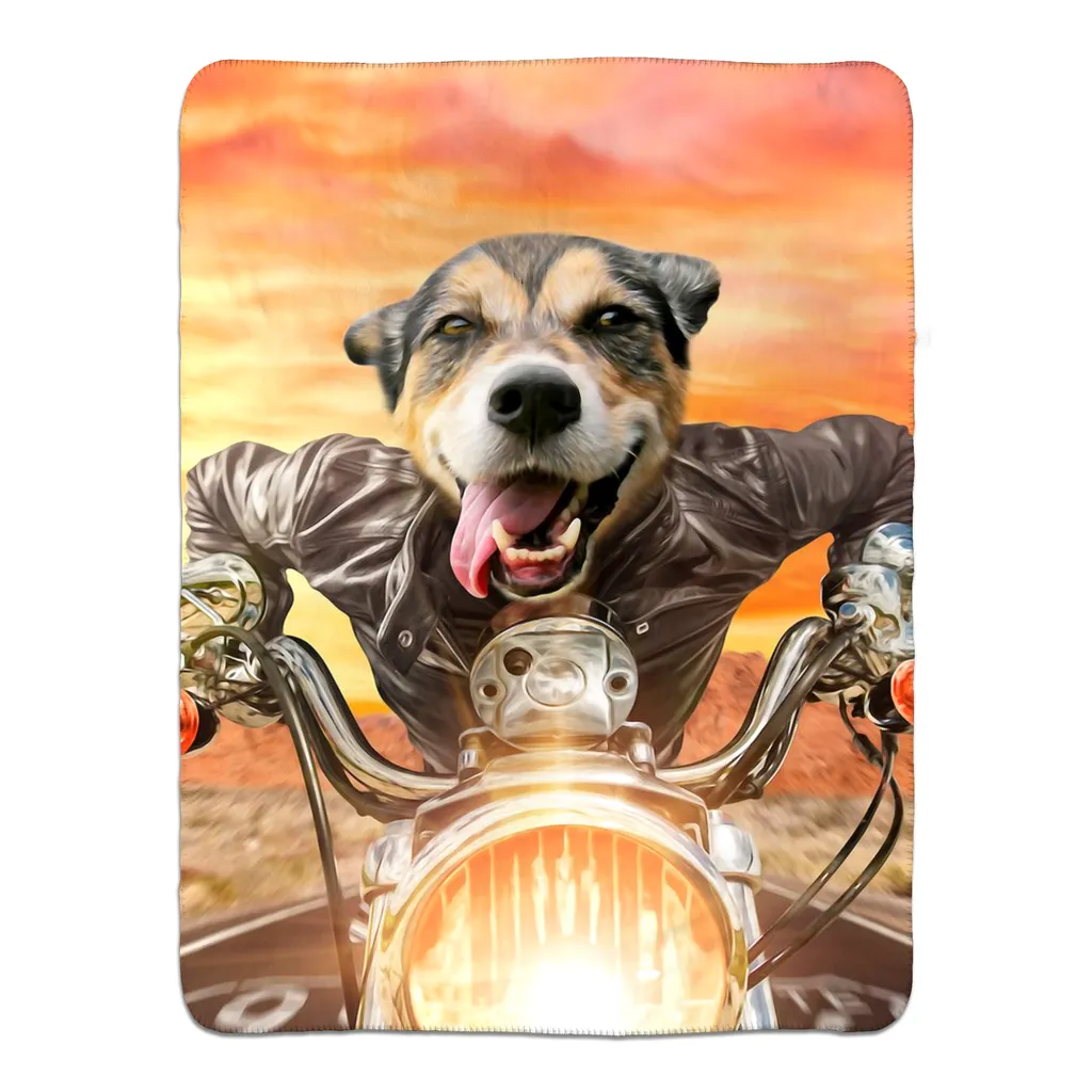 SQUEEZY RIDER - FLEECE SHERPA BLANKET