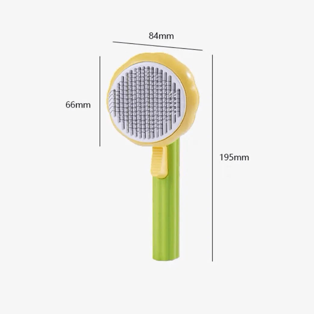 Sunflower Design Pet Cat Dog Brush