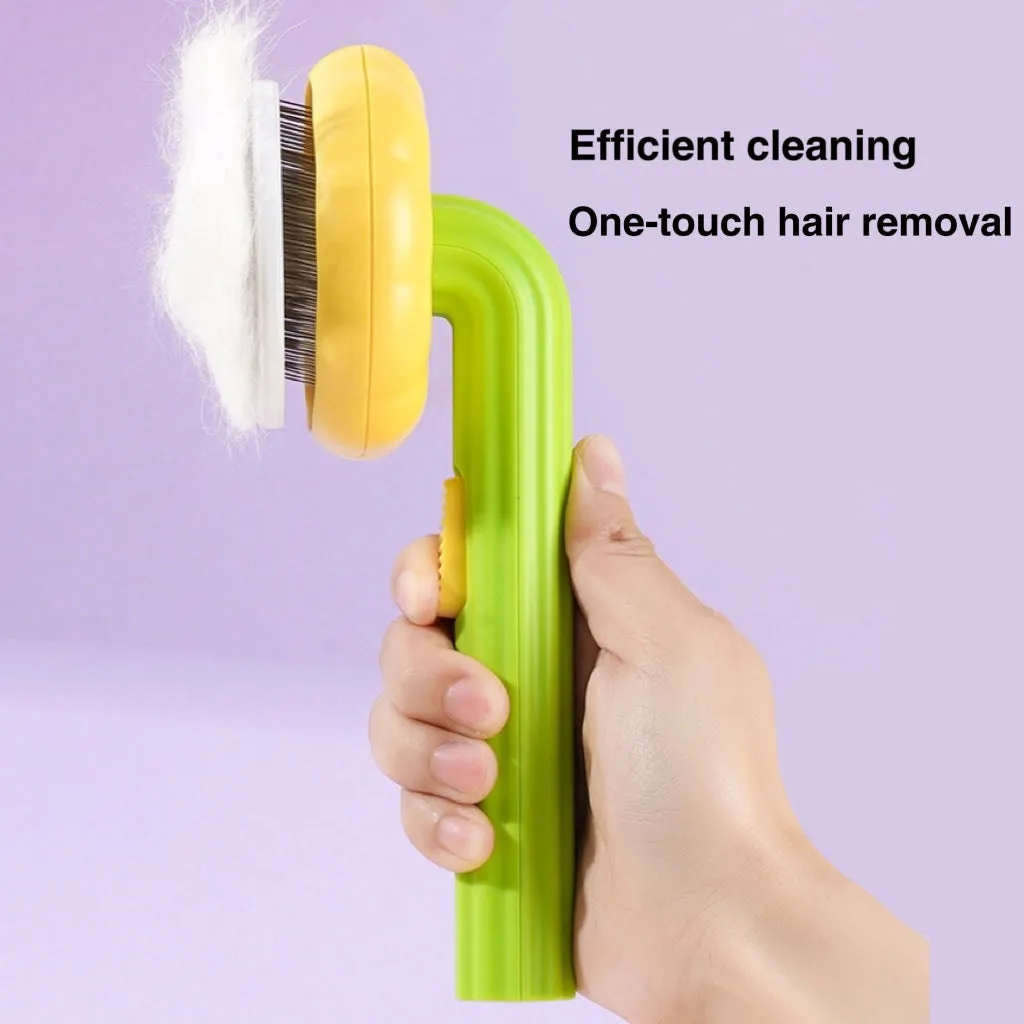 Sunflower Design Pet Cat Dog Brush