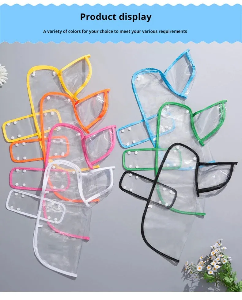 Transparent Raincoat for Dogs - Durable, Windproof, and Waterproof