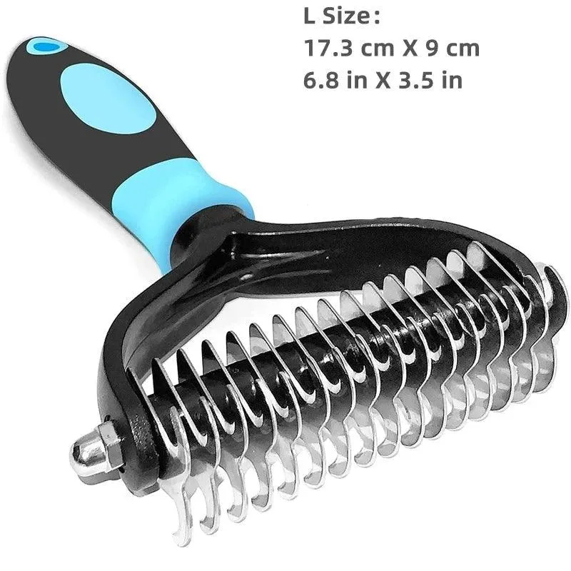 Two-Sided Grooming Brush for Cats
