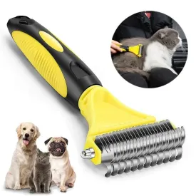 Two-Sided Grooming Brush for Cats