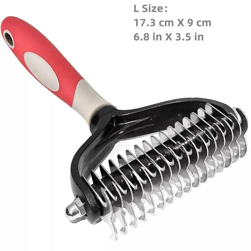 Two-Sided Grooming Brush for Cats