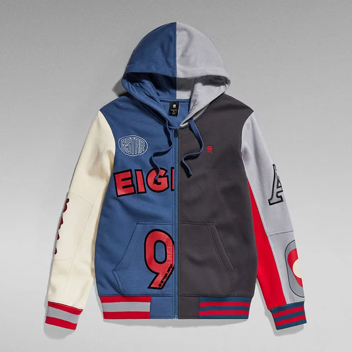 Varsity Hdd Zip Thru SW L/S - GD24702A971G178