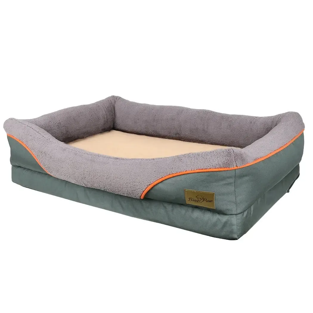 Waterproof Dog Bed Heavy Duty Large Orthopedic Pet Bed Soft Cushion Foam Waterproof Sofa Dog Bed XL