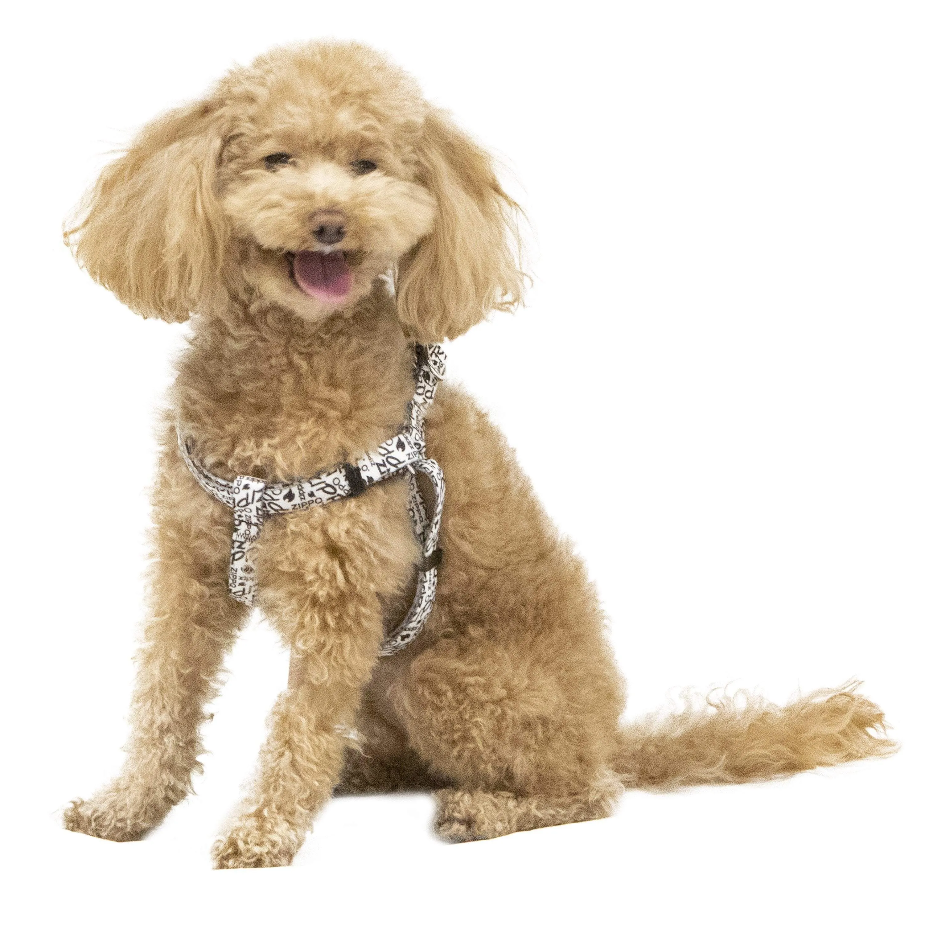White Nylon Pet Harness